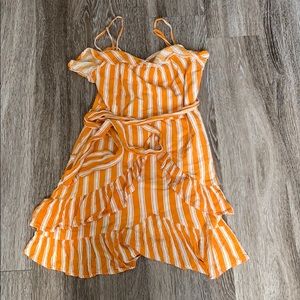 Vick Ruffle Mini Dress